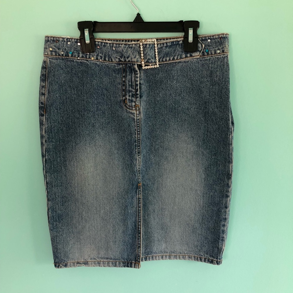 Vintage l.e.i. Denim Skirt